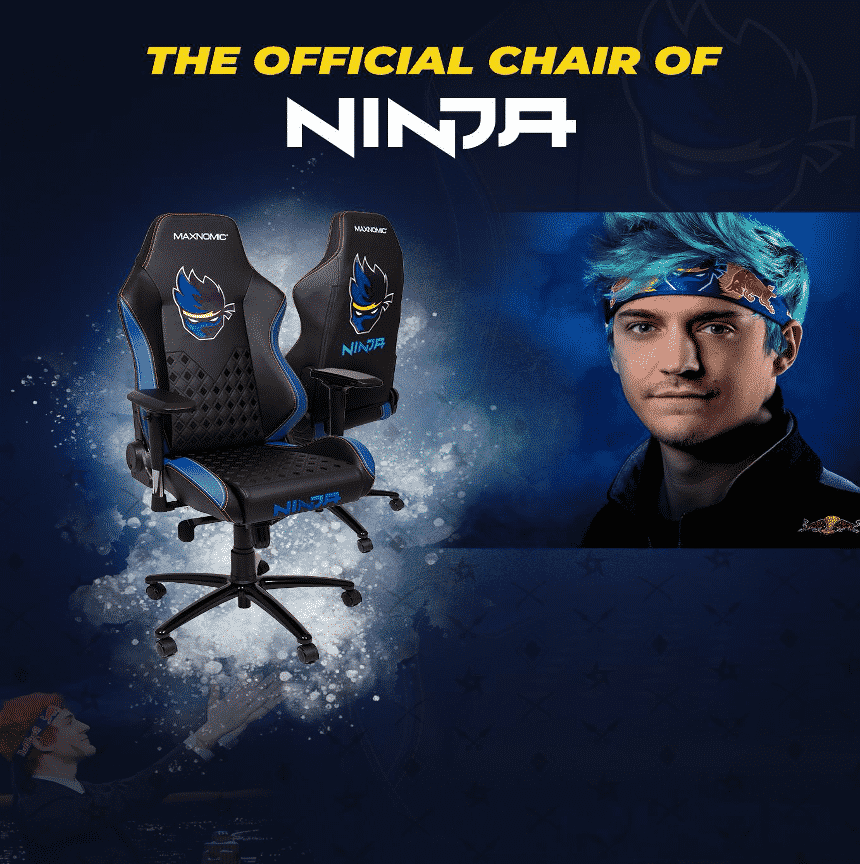 Which gaming chair does ninja use